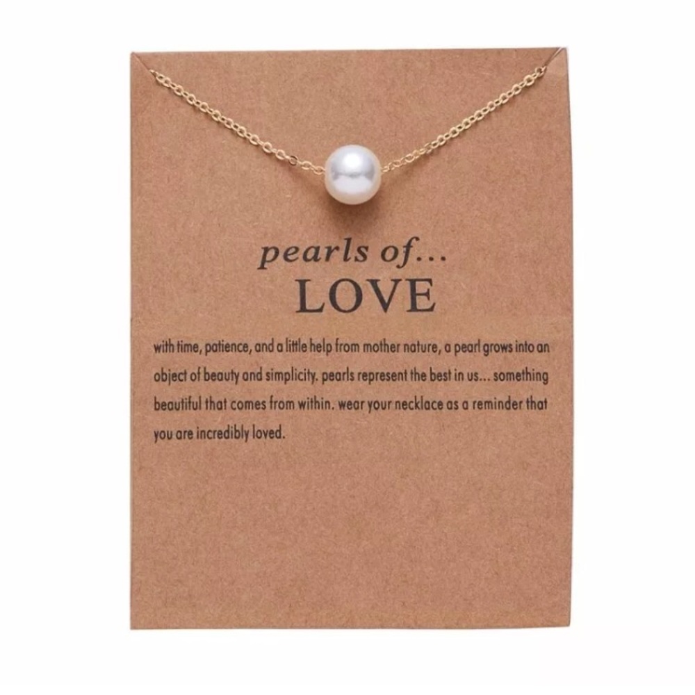 Pearls of love necklace